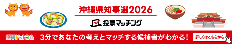沖縄県知事選挙 投票マッチング